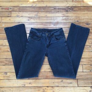 𝅺CARRELI miss Carreli low rise boot cut stretch jeans size 28